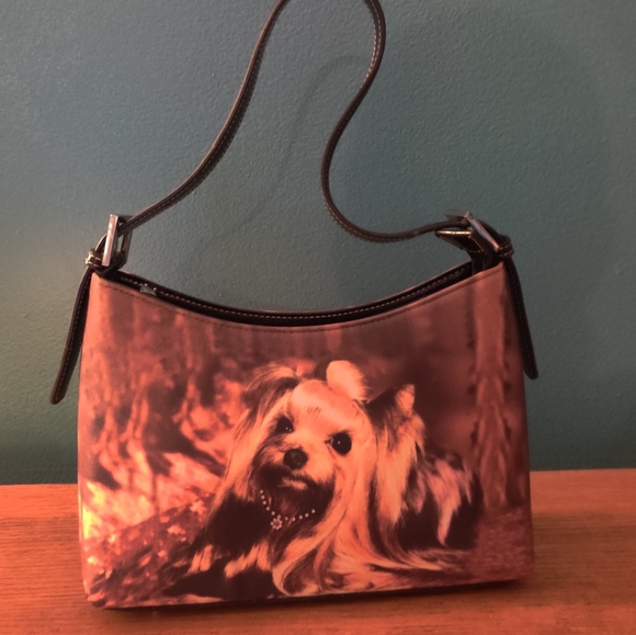 Adorable Yorkie Purse NWOT - Picture 2 of 4